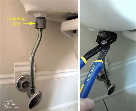 toilet supply line nut leaking|Toilet leaking above coupler